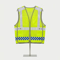 High-Visibility Police Safety Vest - Premium Quality