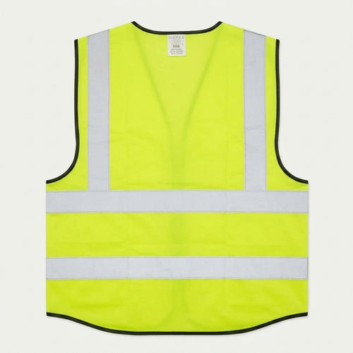 GINXIM High-Visibility Multi-Pocket Reflective Safety Vest