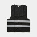 Premium Black Safety Reflective Vest  | Shahbaz Traders